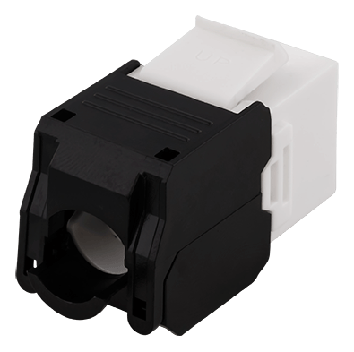 UTP Cat6a keystone connector, "Tool-free"