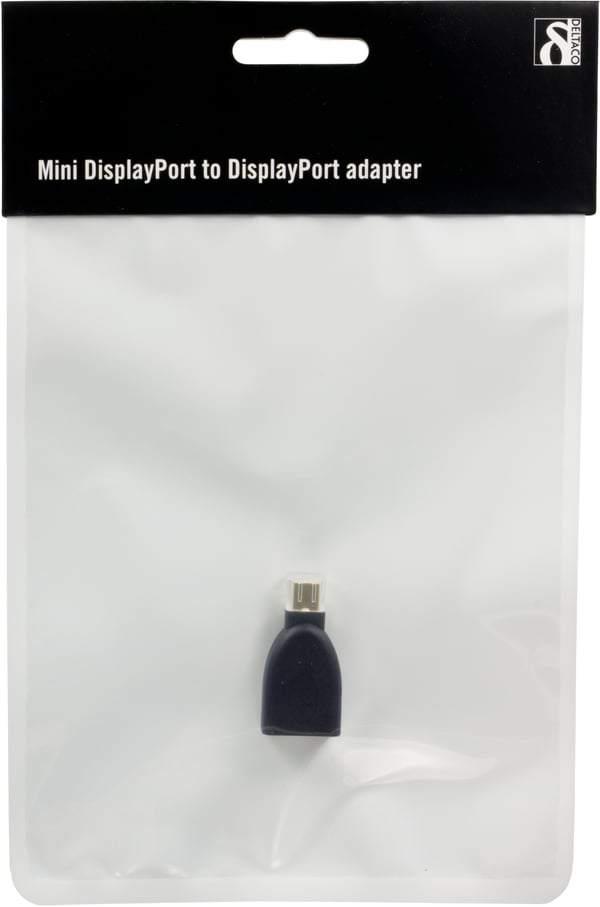 Displayport-adapter Mini Displayport 20pin ma>DP 20pin fe