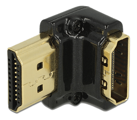 Adapt. High Sp HDMI Eth.-HDMI-A female-HDMI-A male 90° down