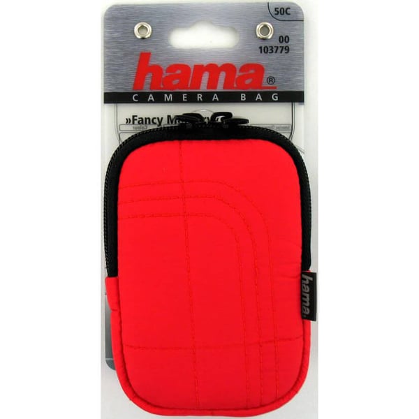 HAMA Kamerataske 50 C Fancy Memory Rød