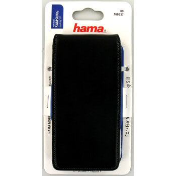 Mobil Laukku Samsung Galaxy SII Flip-Front Nahkaa