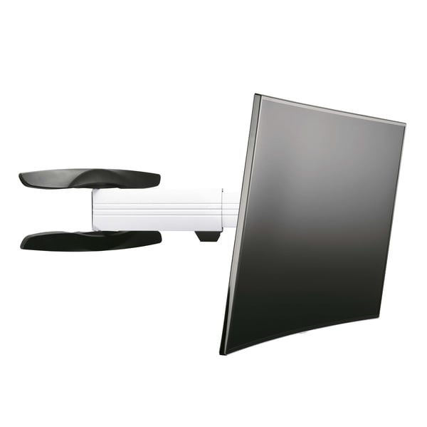 TV Vægbeslag FULLMOTION Curved TV 32"-65" Sort