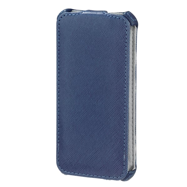 Hama iPhone5/5s/SE Laukku Flip-Front Sininen Nahkaa Hama iPhone5/5s/SE Laukku Flip-Front Sininen Nahkaa