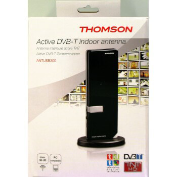 THOMSON Sisäantenni 36dB Musta pianolakka, USB, DVB-T