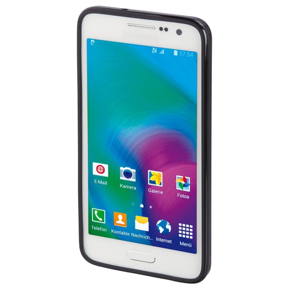 Suojakuori Musta Crystal Samsung A3