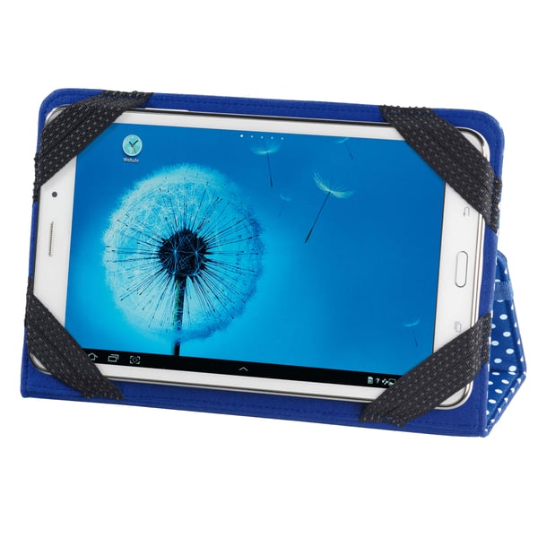 Tabletfodral Polka Dots Blå - Universal 8"