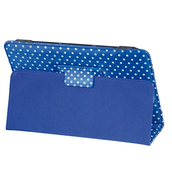 Tabletfodral Polka Dots Blå - Universal 10.1"