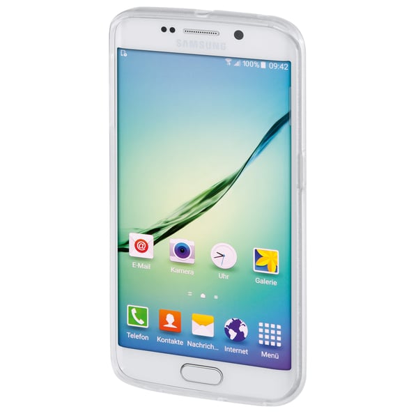 Suojakuori Läpinäkyvä Crystal Samsung S6 Edge