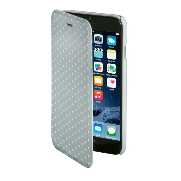 Lommebokveske DesignLine iPhone 6/7/8/SE Dots Glow Grey