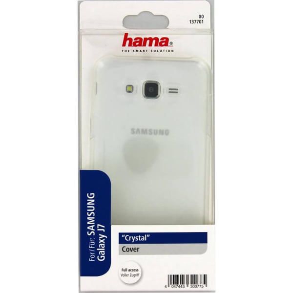 Mobilcover Samsung J7 Crystal Transparent
