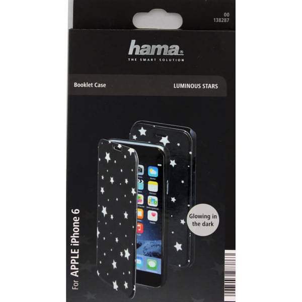 Plånboksväska DesignLine iPhone 6/7/8/SE Star Glow Black