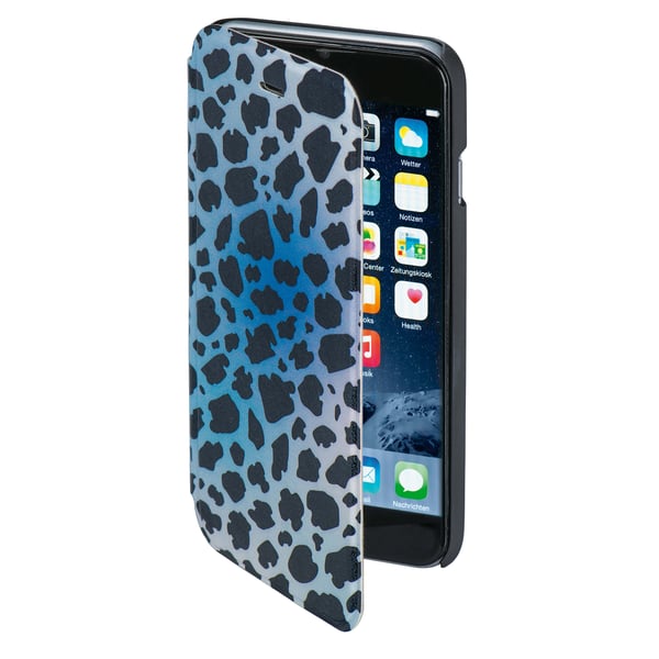 Mobilfodral Leopard Blå - iPhone 6/6S