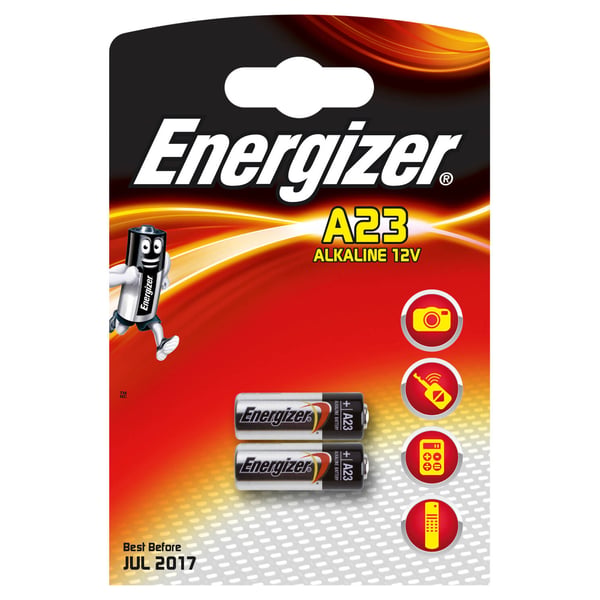 Batteri A23/E23A Alkaline 2-pack