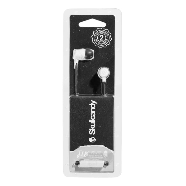 Øreplugger JIB Mic Hvit/Svart
