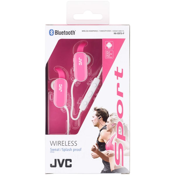 JVC Langattomat kuulokkeet EBT5 Pinkki