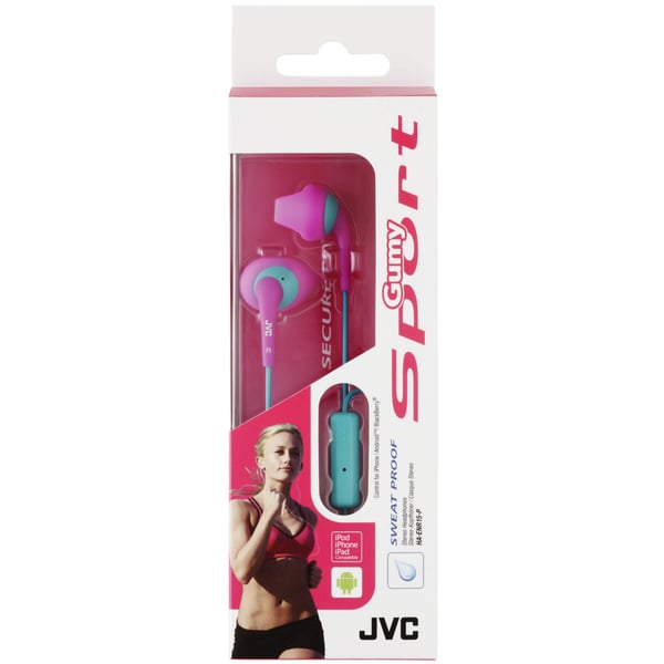 Øreplugger ENR15 Sport Mic In-Ear Rosa