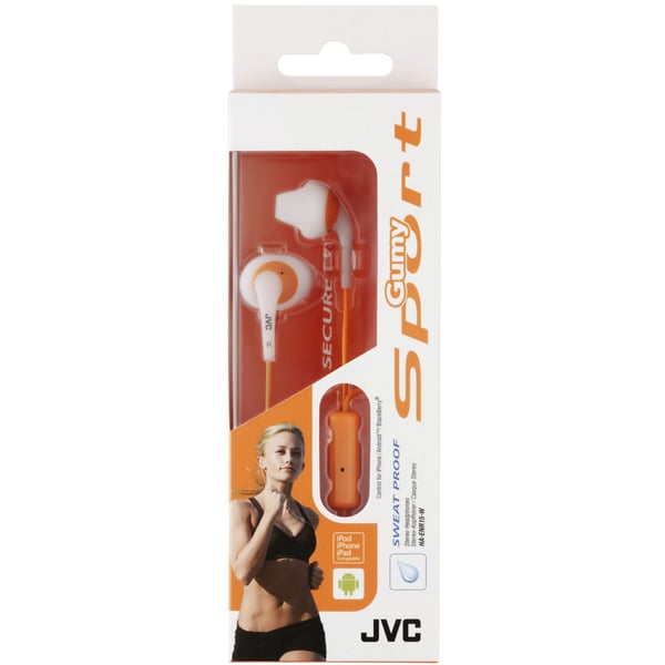 Øreplugger ENR15 Sport Mic In-Ear Hvit
