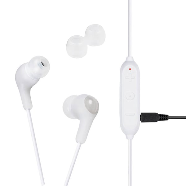 Hovedtelefon In-Ear FX9BT Gumy Trådløs Hvid Mic