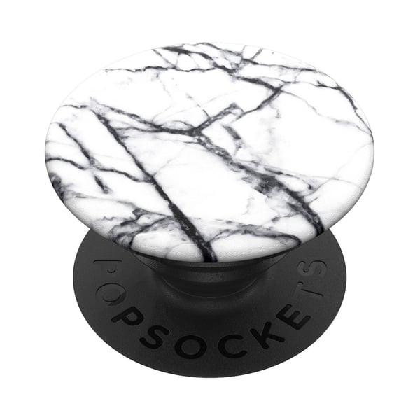 Dove White Marble Avtagbart Grip med stativfunksjon