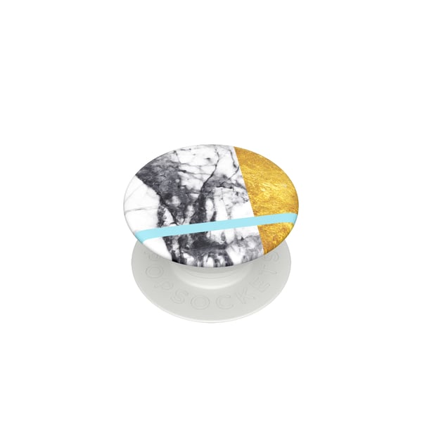 White Marble Glam  Irrotettava MINI Grip 3-pack