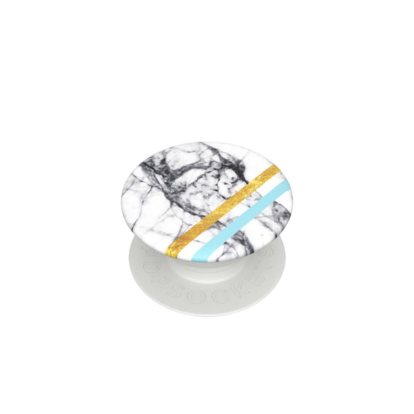 White Marble Glam  Irrotettava MINI Grip 3-pack