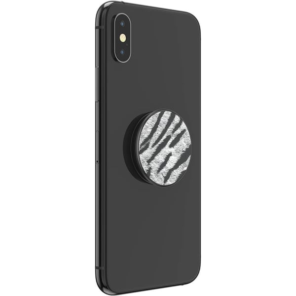 Vegan Leather Zebra Irrotettava Grip Telinetoiminnolla Premium