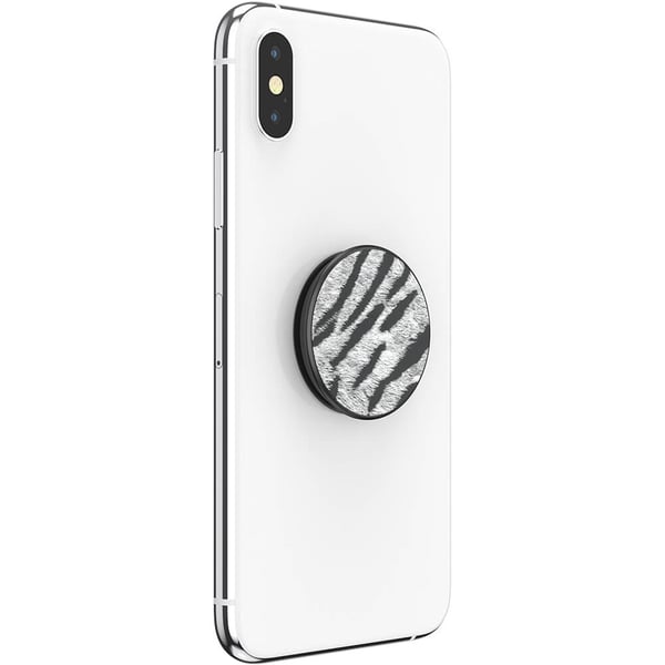Vegan Leather Zebra Irrotettava Grip Telinetoiminnolla Premium