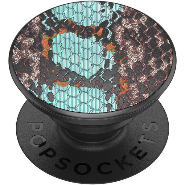 Embossed Metal Water Snake Avtagbart Grip med stativfunksjon LUXE