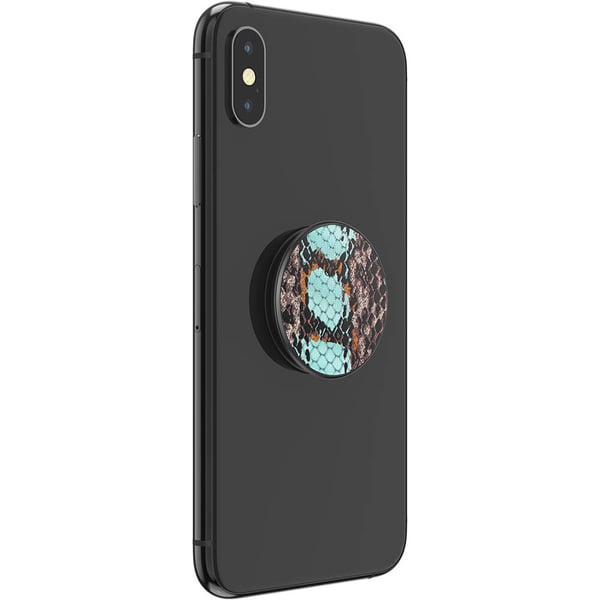 Embossed Metal Water Snake Avtagbart Grip med stativfunksjon LUXE