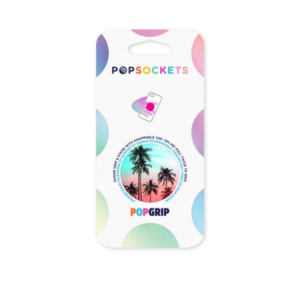 Tropical Sunset  Avtagbart Grip med Ställfunktion