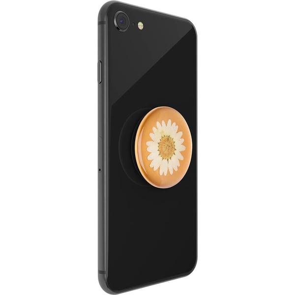 PopGrip PREMIUM Pressed Flower White Daisy