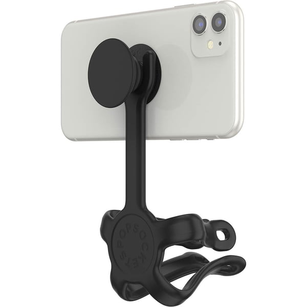 PopMount 2 Flex Svart Universal holder for Stolpe/Bord/Bil mm