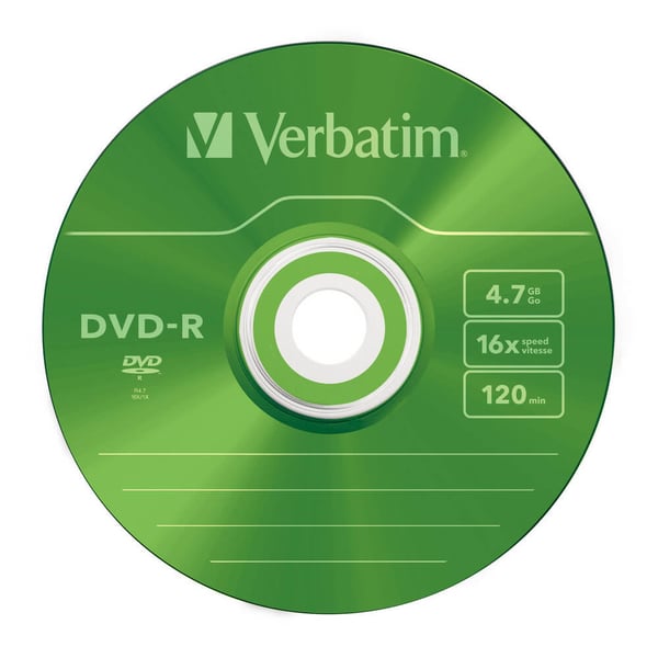 DVD-R 4,7GB 5-pk Slim Case