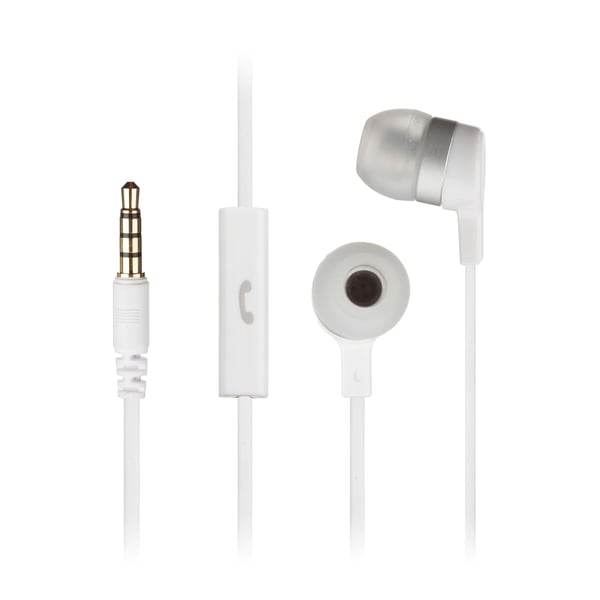 Øreplugger Mini Hvit In-Ear Mic