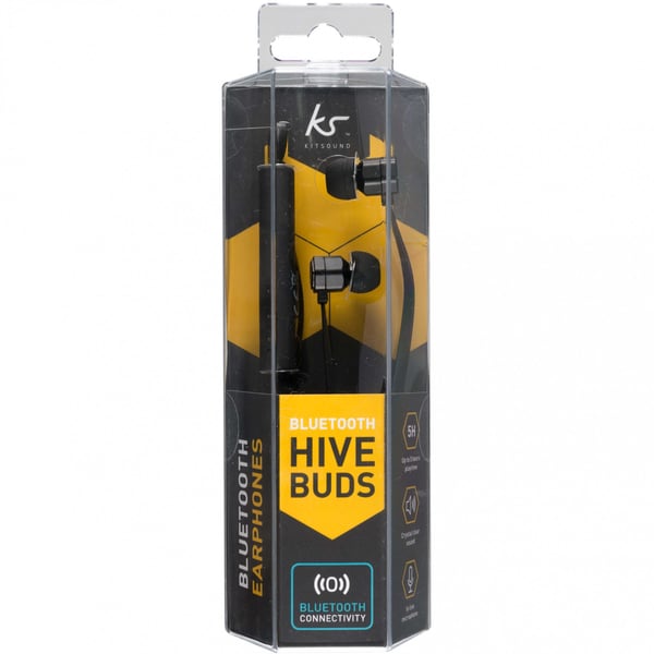 Hovedtelefon In-Ear Hive Trådløs Sort Mic