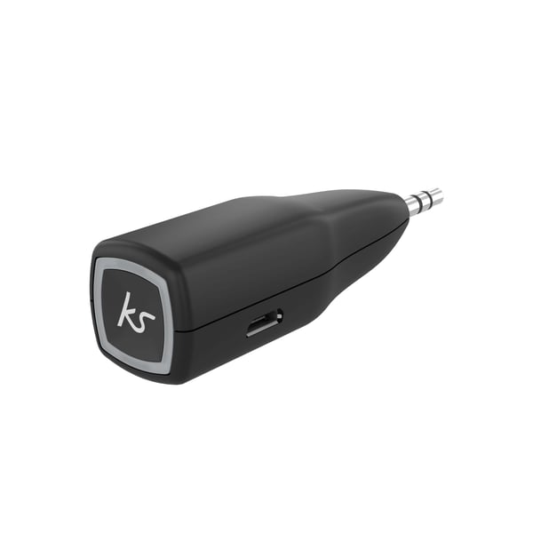 3,5mm BT Mottagare  MyJack2 Trådlös Svart 10h Batteritid Mic