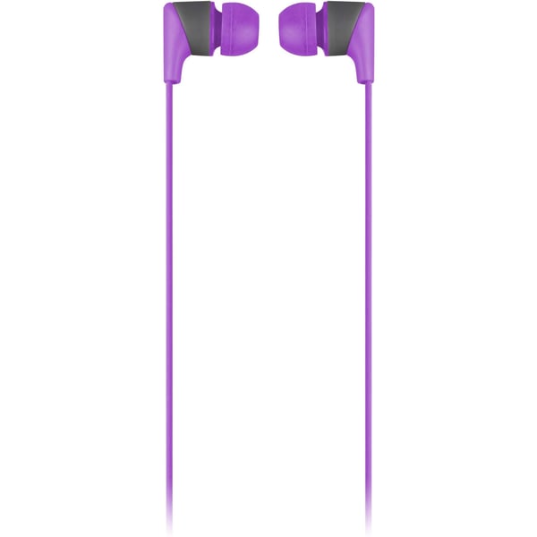 KITSOUND-kuulokkeet, pomppivat violetit langattomat korvanapit, mikrofoni