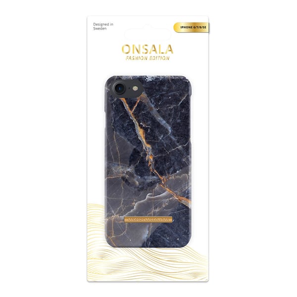 COLLECTION Suojakuori Shine Grey Marble iPhone 6/7/8/SE