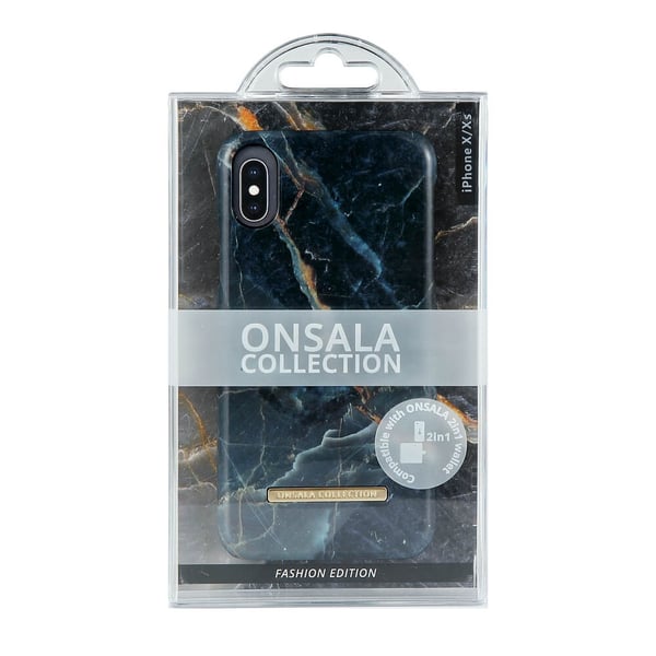 COLLECTION Suojakuori Shine Grey Marble iPhoneX/Xs