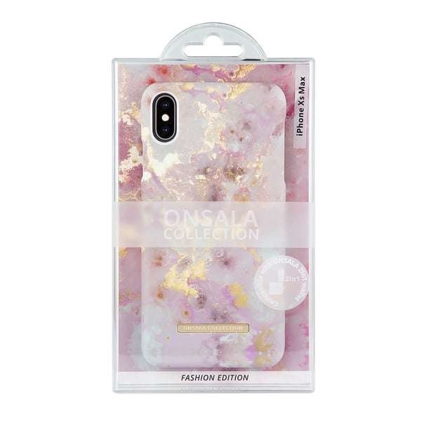 COLLECTION Mobildeksel Shine RoseGold Marble iPhoneXs Max