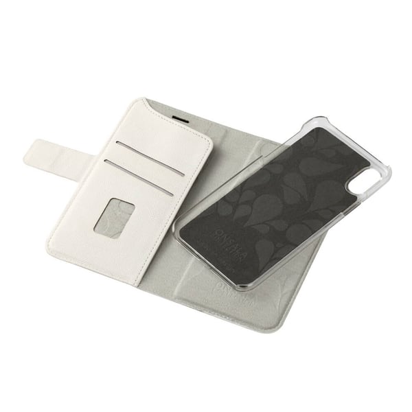 COLLECTION Wallet Saffiano White iPhone X/XS
