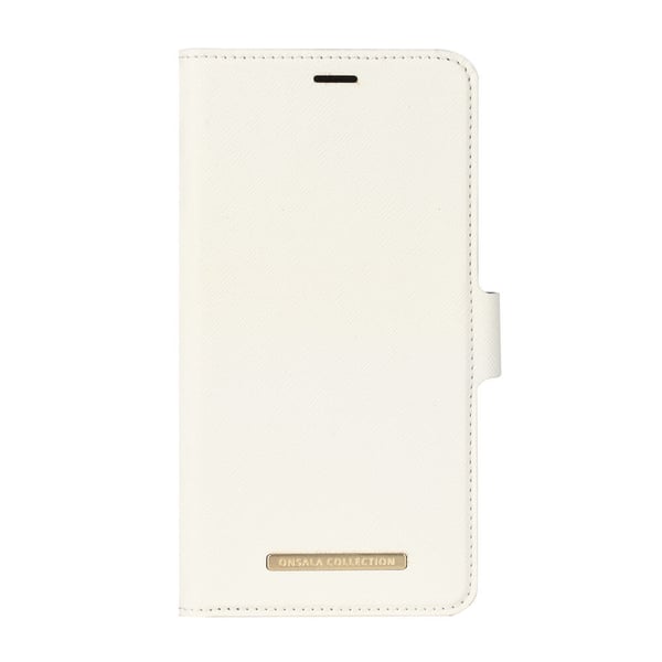 COLLECTION Lommebokveske Saffiano White iPhoneXs Max