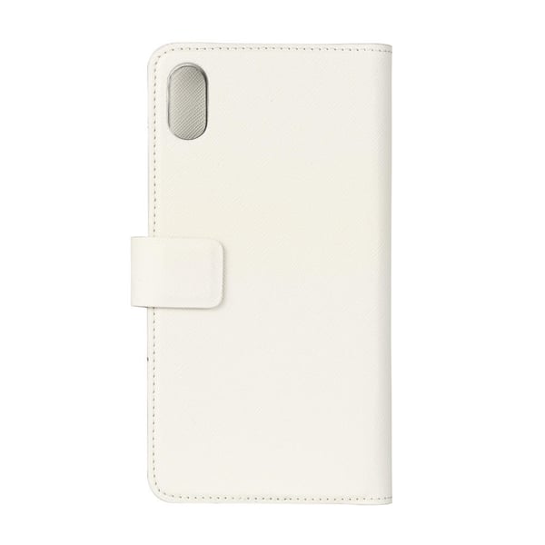 Mobilfodral Saffiano White - iPhone XS Max