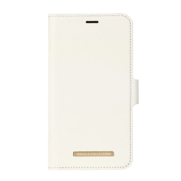 COLLECTION Lommebokveske Saffiano White iPhoneXR
