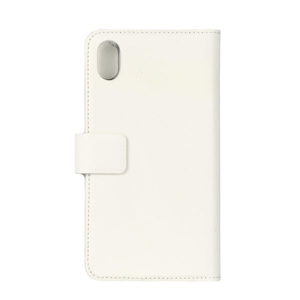 Mobilfodral Saffiano White - iPhone XR