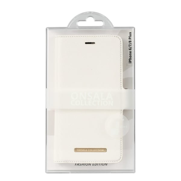 COLLECTION Wallet Saffiano White iPhone 6/7/8 PLUS