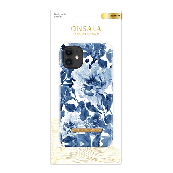 COLLECTION Mobil Cover Soft Indigo Peony iPhone 11
