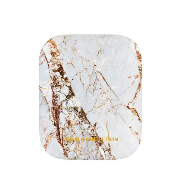 COLLECTION Airpods Etui 1st and 2nd Generation White Rhino Marble