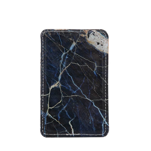 COLLECTION Korttikotelo Black Galaxy Marble Universaali 2 Korttipaikkaa