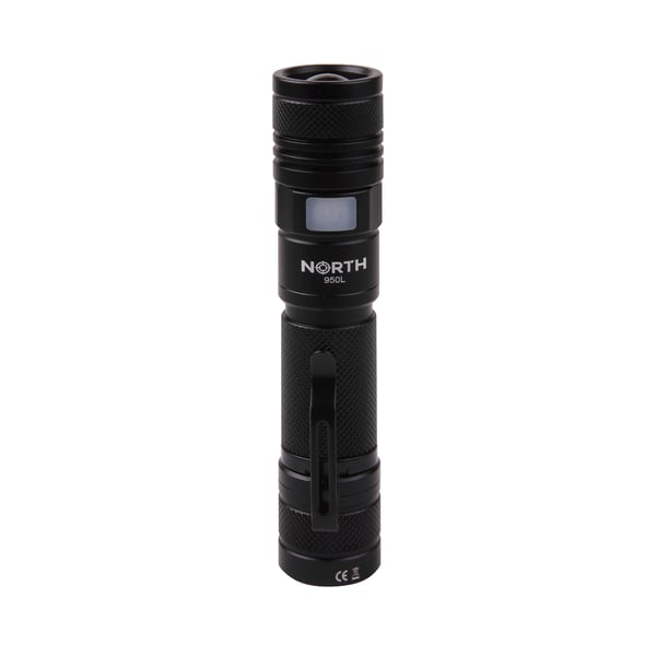 Lommelykt 950 Lumen Zoom Svart Aviation Aluminium 10W Cree-Led (XML2)